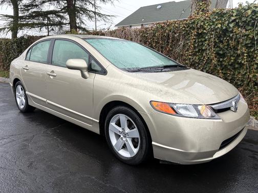 tan 2007 Honda Civic EX
