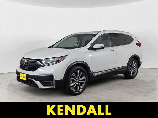 Platinum White Pearl 2021 Honda CR-V Touring