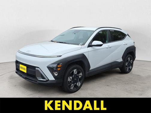 White 2025 Hyundai KONA SEL
