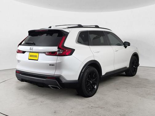 Platinum White Pearl 2025 Honda CR-V Hybrid Sport-L