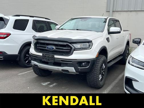 White Platinum Clearcoat Metallic 2020 Ford Ranger Lariat