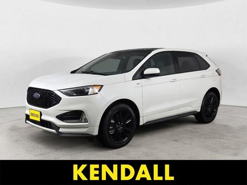 White Metallic 2024 Ford Edge ST Line