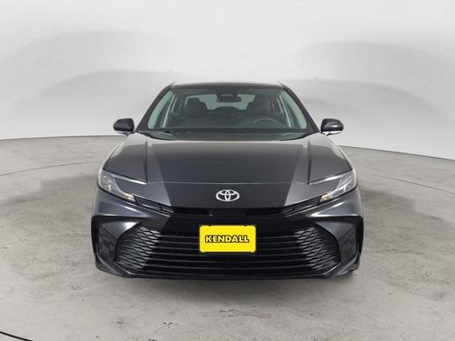 Midnight Black Metallic 2025 Toyota Camry LE