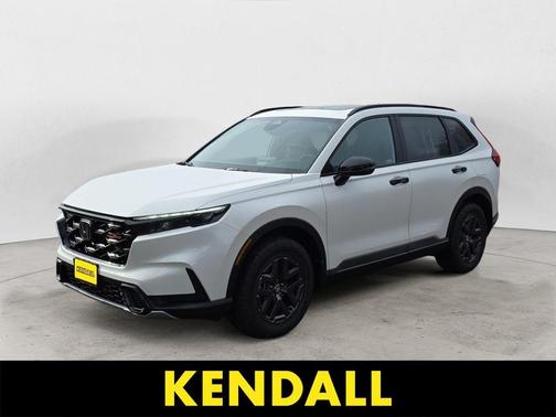 Platinum White Pearl 2026 Honda CR-V Hybrid TrailSport