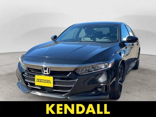 Crystal Black Pearl 2021 Honda Accord Sport 1.5T