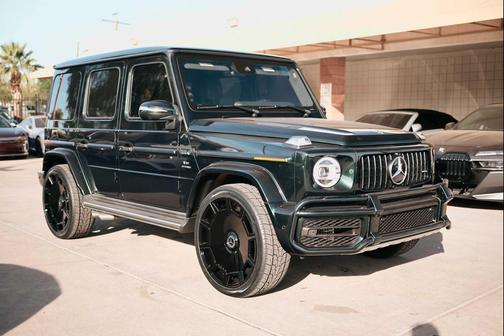 GREEN 2021 Mercedes-Benz AMG G 63 4MATIC