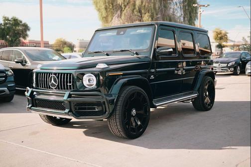 GREEN 2021 Mercedes-Benz AMG G 63 4MATIC
