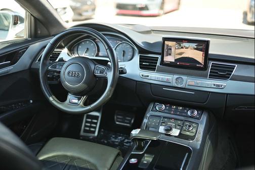 WHITE 2015 Audi S8 4.0T