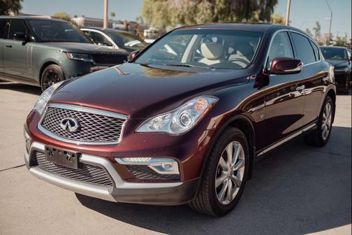 Midnight Garnet 2017 INFINITI QX50 Base