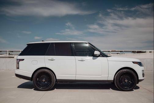WHITE 2019 Land Rover Range Rover 3.0L V6 Supercharged HSE