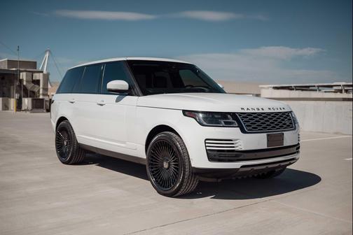 WHITE 2019 Land Rover Range Rover 3.0L V6 Supercharged HSE