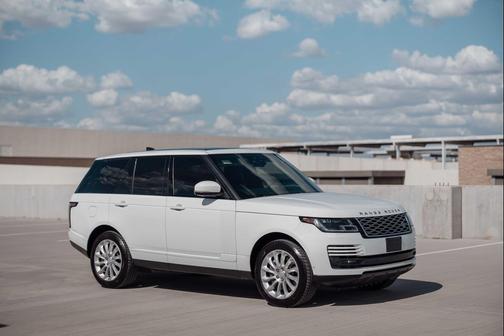 WHITE 2019 Land Rover Range Rover 3.0L V6 Supercharged HSE