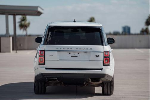 WHITE 2019 Land Rover Range Rover 3.0L V6 Supercharged HSE