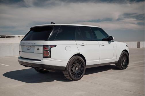 WHITE 2019 Land Rover Range Rover 3.0L V6 Supercharged HSE