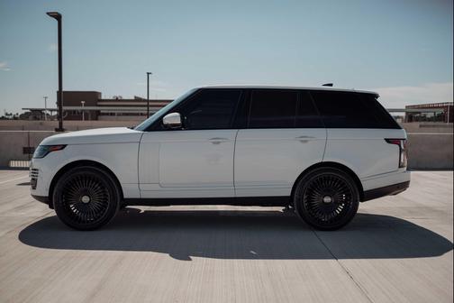WHITE 2019 Land Rover Range Rover 3.0L V6 Supercharged HSE