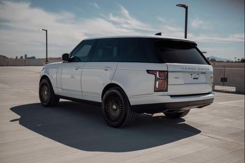 WHITE 2019 Land Rover Range Rover 3.0L V6 Supercharged HSE