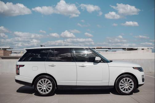 WHITE 2019 Land Rover Range Rover 3.0L V6 Supercharged HSE