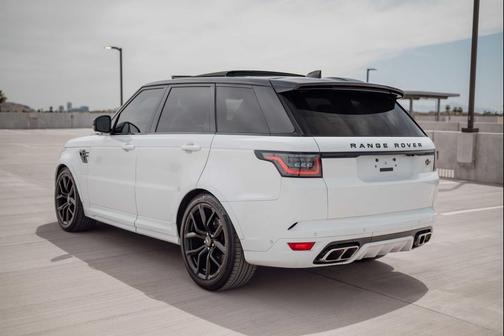 WHITE 2022 Land Rover Range Rover Sport SVR