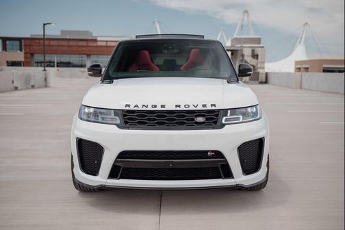 WHITE 2022 Land Rover Range Rover Sport SVR