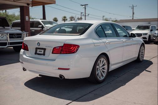 WHITE 2015 BMW 535 535I SEDAN 4D