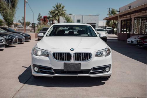 WHITE 2015 BMW 535 535I SEDAN 4D