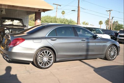 GRAY 2016 Mercedes-Benz S-Class S 550 SEDAN 4D