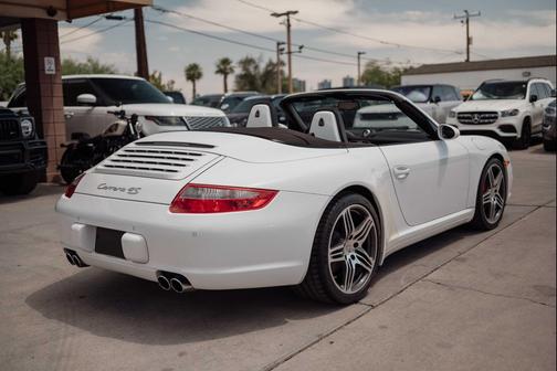 Carrera White 2007 Porsche 911 Carrera 4S Cabriolet