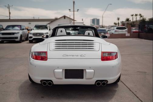 Carrera White 2007 Porsche 911 Carrera 4S Cabriolet
