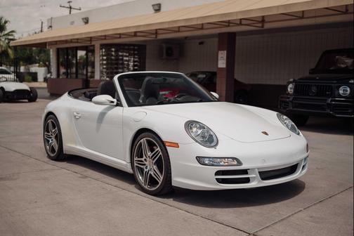 Carrera White 2007 Porsche 911 Carrera 4S Cabriolet
