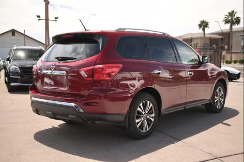 Scarlet Ember 2018 Nissan Pathfinder S