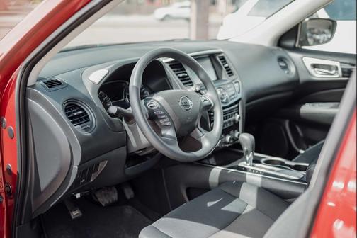 Scarlet Ember 2018 Nissan Pathfinder S