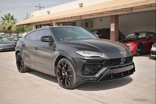 BLACK 2020 Lamborghini Urus SPORT UTILITY 4D