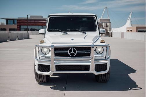 Polar White 2015 Mercedes-Benz G-Class 4MATIC