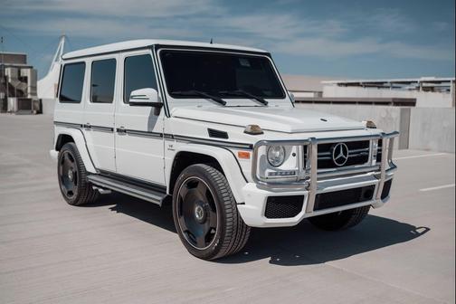 Polar White 2015 Mercedes-Benz G-Class 4MATIC