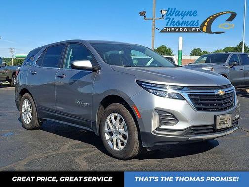 Sterling Gray Metallic 2024 Chevrolet Equinox LT