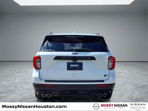 White Metallic 2023 Ford Explorer ST