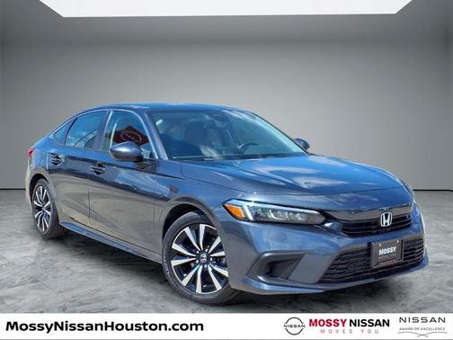 Sonic Gray Pearl 2024 Honda Civic EX