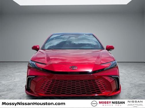 Red 2025 Toyota Camry XSE
