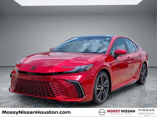 Red 2025 Toyota Camry XSE