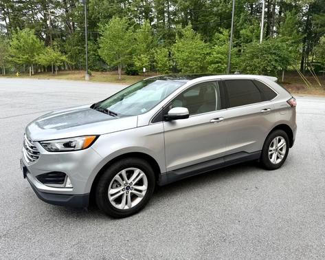 Iconic Silver Metallic 2020 Ford Edge SEL