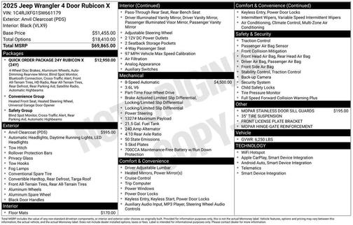 2025 Jeep Wrangler Rubicon