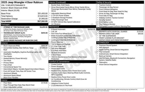 2025 Jeep Wrangler Rubicon