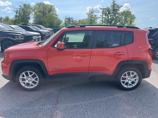 Omaha Orange Clearcoat 2021 Jeep Renegade Latitude