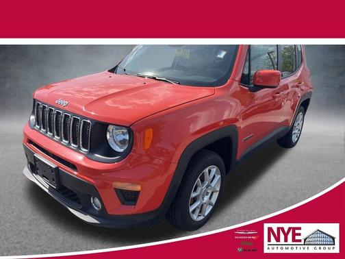 Omaha Orange Clearcoat 2021 Jeep Renegade Latitude