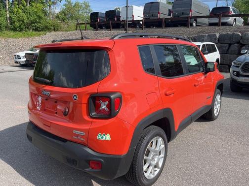 Omaha Orange Clearcoat 2021 Jeep Renegade Latitude
