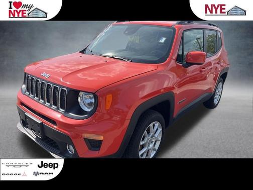 Omaha Orange Clearcoat 2021 Jeep Renegade Latitude