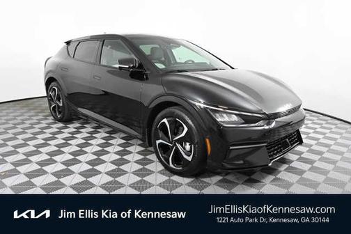 Aurora Black Pearl 2024 Kia EV6 GT-Line