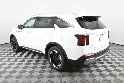 Snow White Pearl 2025 Kia Sorento Hybrid EX