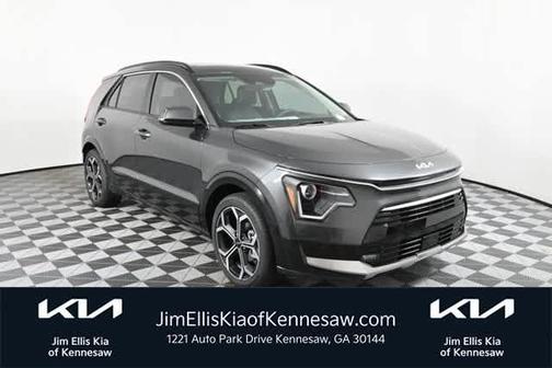 Gray 2025 Kia Niro EX Touring