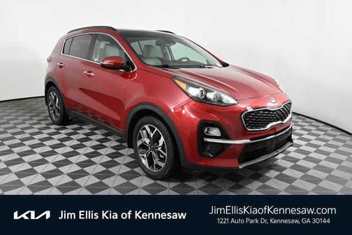 Hyper Red 2021 Kia Sportage EX